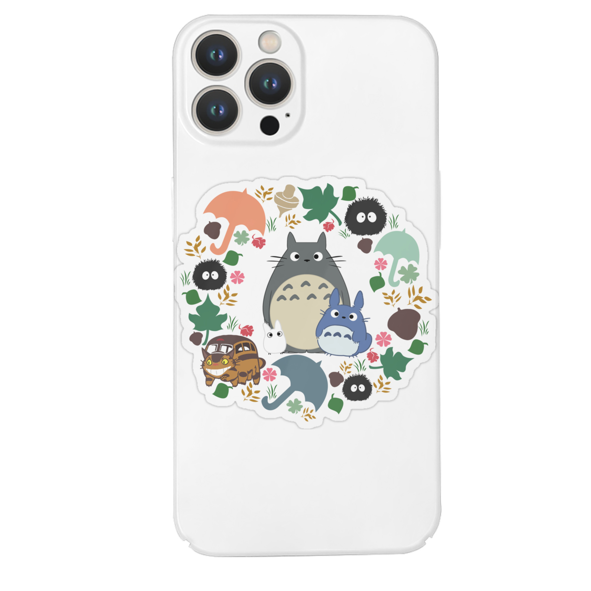 （画像用） となりのトトロ 草壁メイ 草壁サツキ My Neighbor Totoro Satsuki Kusakabe Mei Kusakabe 【iPhone 14シリーズ対応】ハードケース